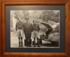 General Freyberg, his batman laurie Keucke and driver (my father) Jim Vernon