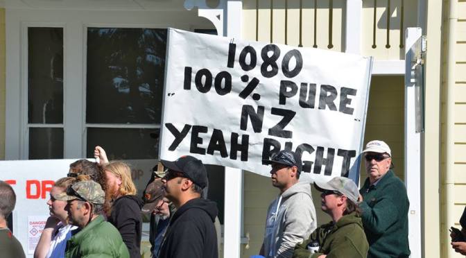 This Weekend Saw a Huge Turnout NZ Wide of People Protesting Against the Govt’s Extensive Use of 1080 – Go Kiwis! (updated photos)