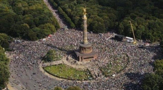 Could have been a million people in Berlin