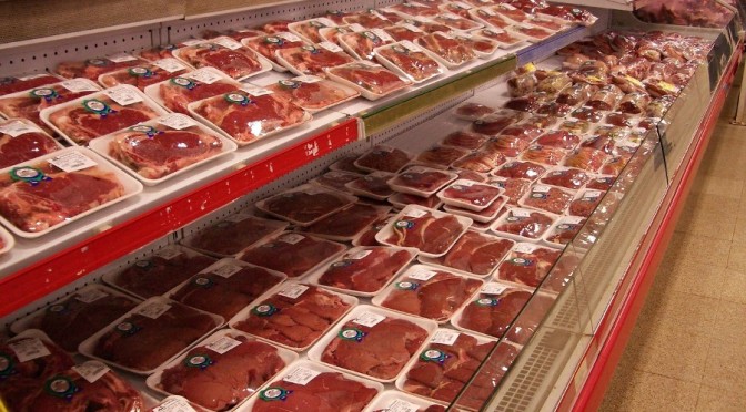 Magnets are now sticking to supermarket meat