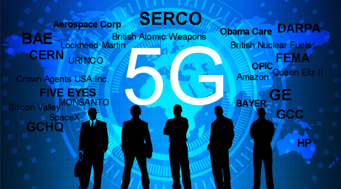 What you probably didn’t know about the intricate web of corporations behind 5G … SERCO, Lockheed Martin, IBM, Queen Elizabeth, FIVE EYES, HP & more