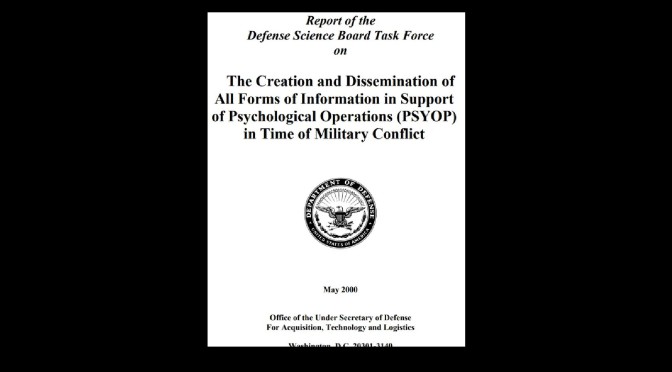 Psyops document from the military